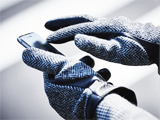 iTouch Gloves ハリスツイード入荷