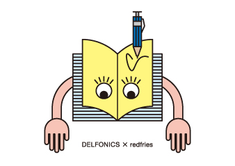 「DELFONICS×redfries」コラボレーションアイテム