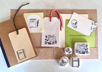 「eric消しゴムはんこ　Hello, Small Things! 」フェア開催