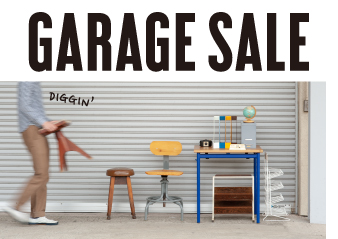 ヴィンテージアイテムの掘り出し市「GARAGE SALE @six factory」　開催