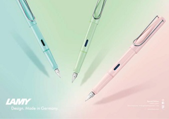 LAMY 2019年限定カラー「pastel」入荷