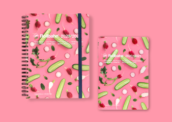 直営店限定「ロルバーンダイアリー eating patterns （ピンク）」