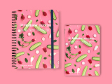 直営店限定「ロルバーンダイアリー eating patterns （ピンク）」