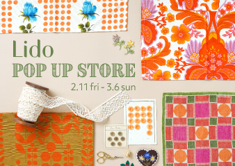 【スミス 二子玉川ライズドッグウッドプラザ】Lido POP UP STORE 開催のお知らせ