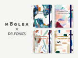 直営店限定「MOGLEA × DELFONICS コラボレーション ダイアリー」(2023年10月始まり)
