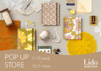 【スミス 浦和パルコ】Lido POP UP STORE 開催のお知らせ​