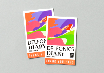 【DELFONICS DIARY STORE】10月始まりダイアリー お披露目会限定ノベルティ​