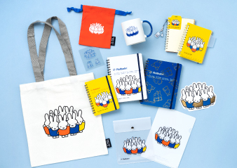 「ブルーナ絵本展」　オリジナルグッズを制作しました​