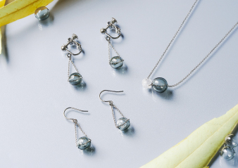 別注「HARIO Lampwork Factory バブル グレー」​​​​