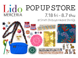 【スミス 渋谷ヒカリエシンクス】Lido POP UP STORE 開催のお知らせ